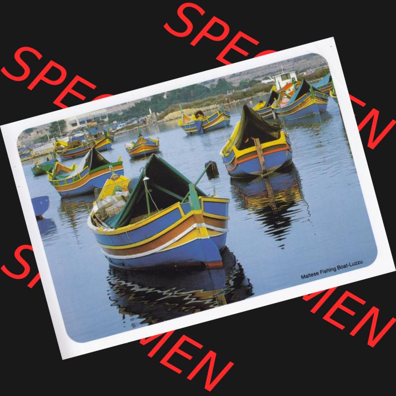 Ansichtskarte Malta in Farbe/Color, Fischerboote auf Malta. Ansichtskarte aus Malta in Farbe, im online Katalog für private Ansichtskarten-Sammler, Verwalte, Katalogisiere... Sammlung