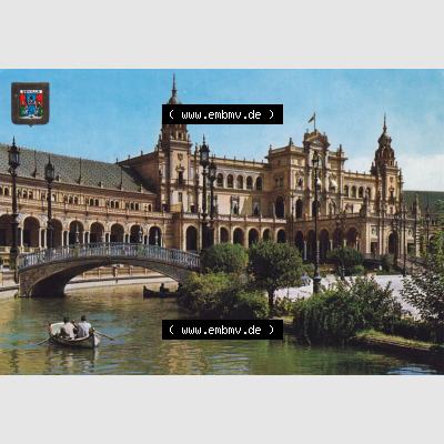 Ansichtskarte Spanien Sevilla, in Farbe / Color Platz in Spanien Sevilla II.. Ansichtskarte aus Spanien Sevilla in Farbe, im online Katalog für private Ansichtskarten-Sammler,... Sammlung