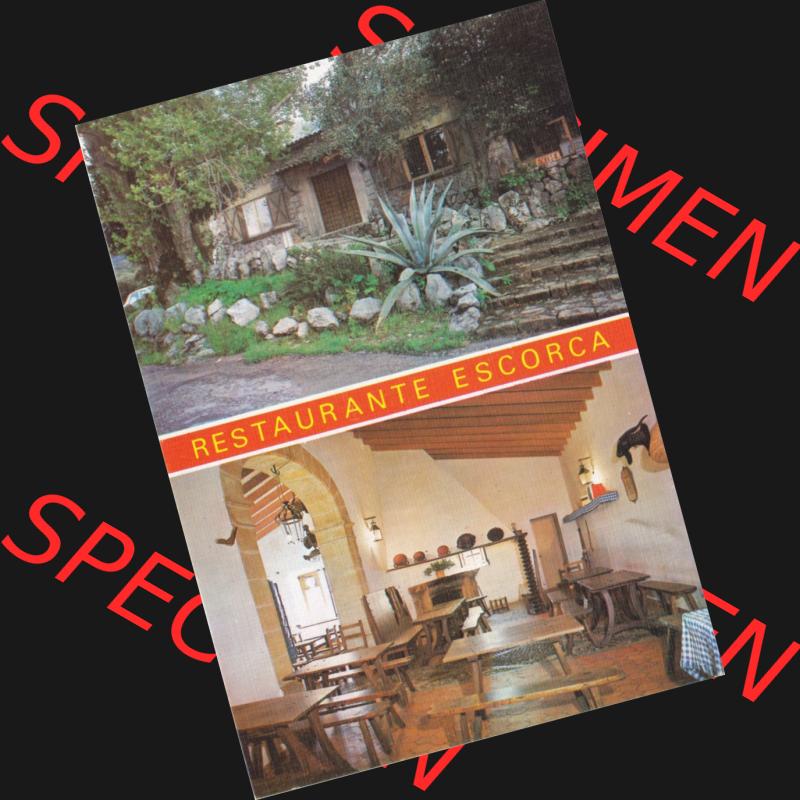 Ansichtskarte Spanien Allgemeine Übersicht in Farbe/Color: Escorca Restaurant. Ansichtskarte aus Spanien allgemein in Farbe, im online Katalog für private Ansichtskarten-Sammler,... Sammlung