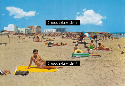 Ansichtskarte Spanien Allgemeine Übersicht in Farbe/Color: schöne Frau am Strand von Spanien. Ansichtskarte aus Spanien allgemein... Sammlung