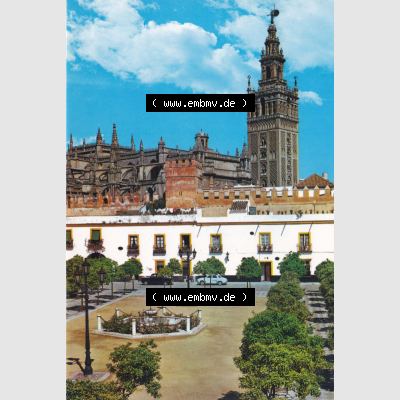 Ansichtskarte Spanien Sevilla, in Farbe / Color Reales Alcázares de Sevilla. Ansichtskarte aus Spanien Sevilla in Farbe, im online Katalog für private Ansichtskarten-Sammler,... Sammlung