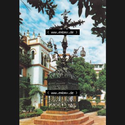 Ansichtskarte Spanien Sevilla, in Farbe / Color Sevilla La Plaza de Santa Cruz Hochformat. Ansichtskarte aus Spanien Sevilla in Farbe, im online Katalog für private Ansichtskarten-Sammler,... Sammlung