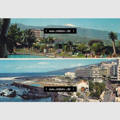 Ansichtskarte Spanien Allgemeine Übersicht in Farbe/Color: Puetro de la Cruz. Ansichtskarte aus Spanien allgemein in Farbe, im online Katalog für private Ansichtskarten-Sammler,... Sammlung