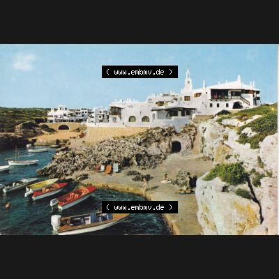 Ansichtskarte Spanien Allgemeine Übersicht in Farbe/Color: Binibeca Menorca. Ansichtskarte aus Spanien allgemein in Farbe, im online Katalog für private Ansichtskarten-Sammler,... Sammlung