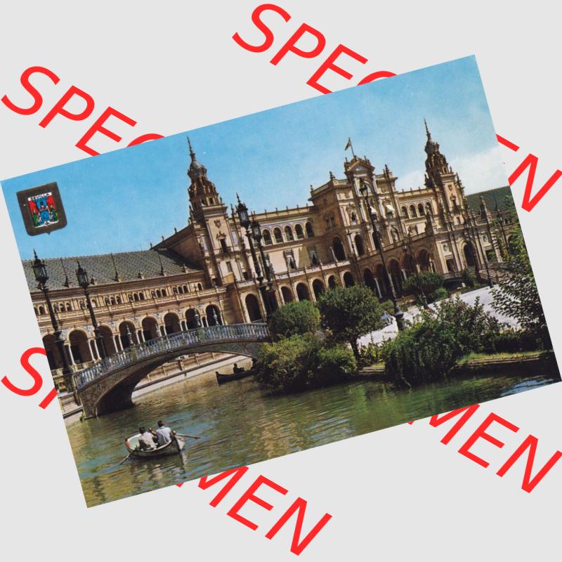 Ansichtskarte Spanien Sevilla, in Farbe / Color Platz in Spanien Sevilla II.. Ansichtskarte aus Spanien Sevilla in Farbe, im online Katalog für private Ansichtskarten-Sammler,... Sammlung