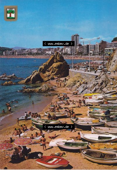 Ansichtskarte Spanien Costa Brava, Farbe/Color Lloret de Mar Costa Brava I. Hochformat. Ansichtskarte aus Spanien Costa Brava... Sammlung