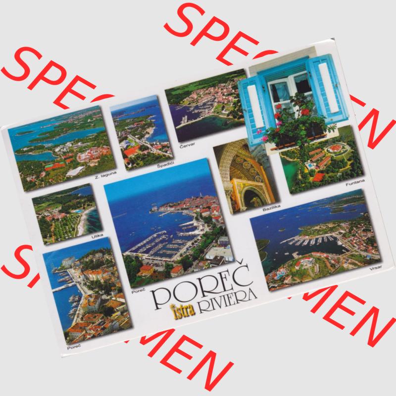 Ansichtskarte Kroatien Porec istra Riviera. Ansichtskarte aus Kroatien in Farbe, im online Katalog für private Ansichtskarten-Sammler, Verwalte, Katalogisiere und Kategorisieren... Sammlung