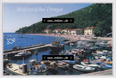 Ansichtskarte Kroatien Moscenicka Draga. Ansichtskarte aus Kroatien in Farbe, im online Katalog -.-.- Sammlung
