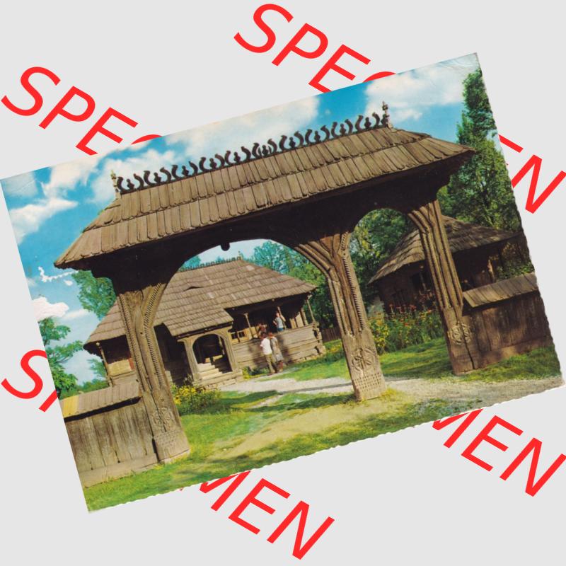 Ansichtskarte Rumänien Bukarest - Das Dorfmuseum. Ansichtskarte aus Rumänien Hauptstadt Bukarest in Farbe, im online Katalog für private Ansichtskarten-Sammler, Verwalte,... Sammlung