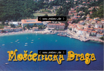Ansichtskarte Kroatien Moscenicja Draga. Ansichtskarte aus Kroatien in Farbe, im online Katalog -.-.- Sammlung