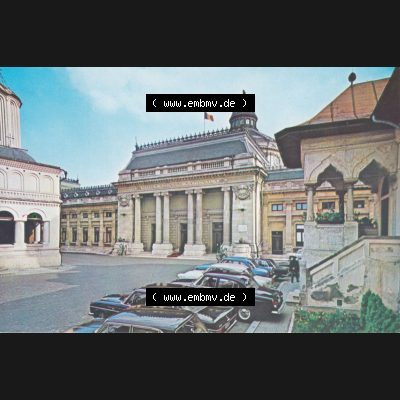 Ansichtskarte Rumänien Bukarest, Palais der Großen National-Versammlung. Ansichtskarte aus Rumänien Hauptstadt Bukarest in Farbe, im online Katalog für private Ansichtskarten-Sammler,... Sammlung