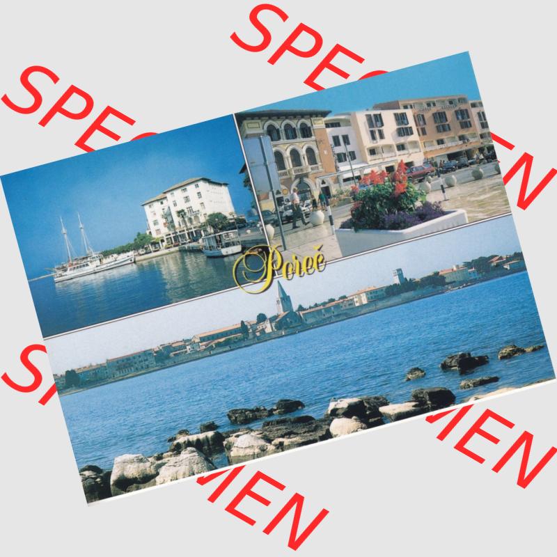 Ansichtskarte Kroatien Porec Mehrbildkarte. Ansichtskarte aus Kroatien in Farbe, im online Katalog für private Ansichtskarten-Sammler, Verwalte, Katalogisiere und Kategorisieren... Sammlung