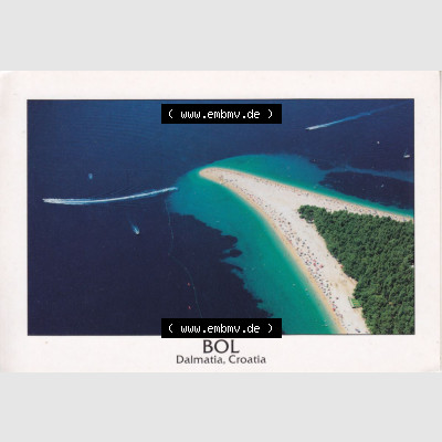 Ansichtskarte Kroatien Bol Dalmatica, Croatia. Ansichtskarte aus Kroatien in Farbe, im online Katalog für private Ansichtskarten-Sammler, Verwalte, Katalogisiere und... Sammlung