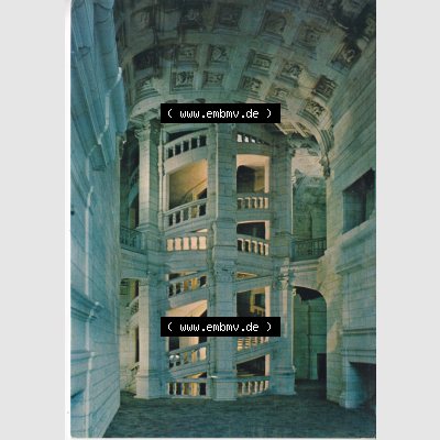 Frankreich Ansichtskarte Farbe Chateaux de la Loire, Chambord Le Grand Escalier (1) Sammlung