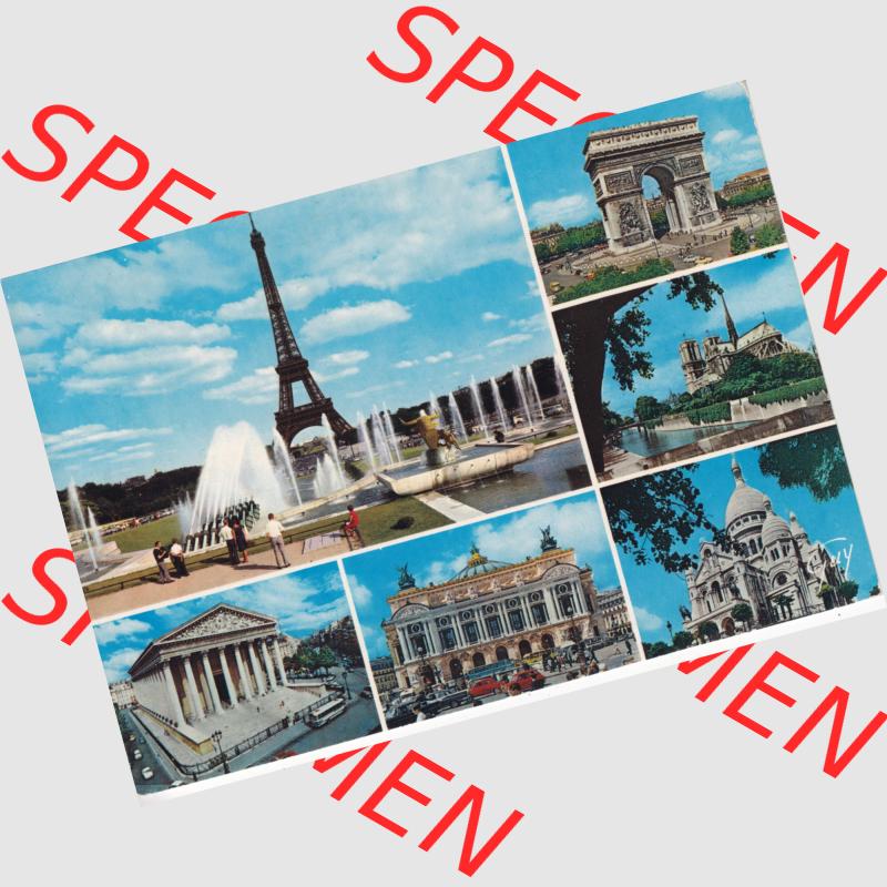 Frankreich Ansichtskarte Farbe Paris et ses Merveilles (1) Sammlung