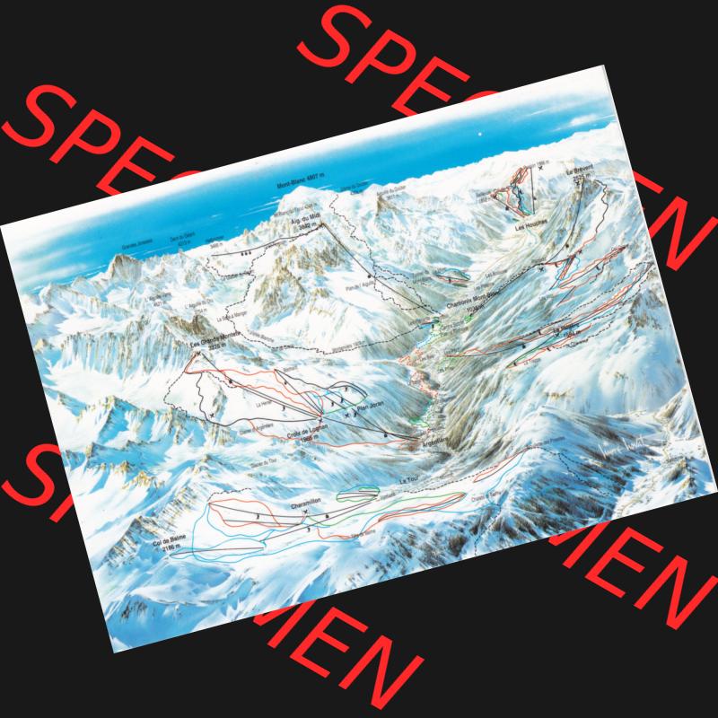 Frankreich Ansichtskarte Farbe Chamonix-Mont-Blanc (2) Sammlung