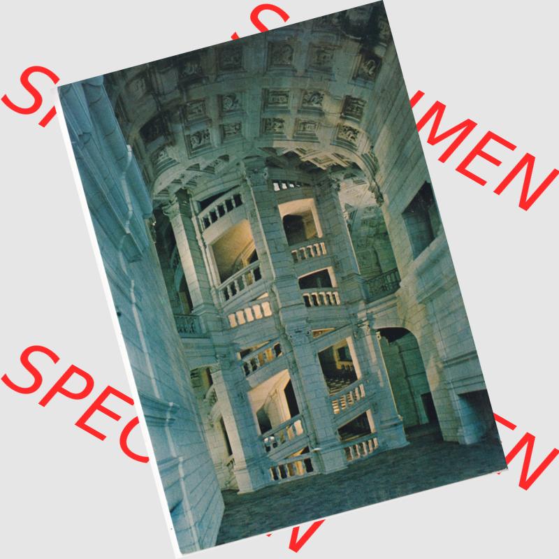 Frankreich Ansichtskarte Farbe Chateaux de la Loire, Chambord Le Grand Escalier (1) Sammlung