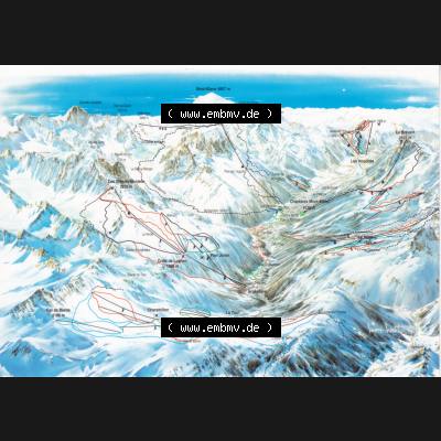 Frankreich Ansichtskarte Farbe Chamonix-Mont-Blanc (2) Sammlung