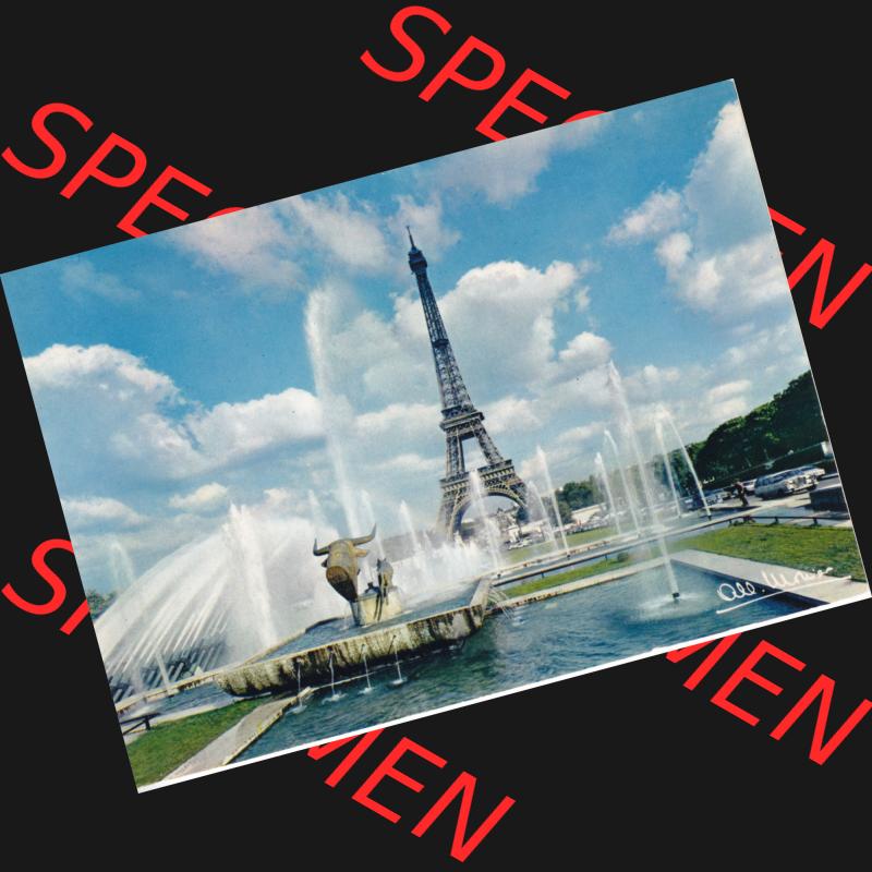 Frankreich Ansichtskarte Farbe Paris Eiffelturm (3) Sammlung