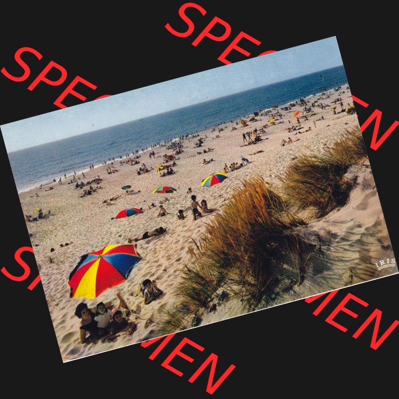 Frankreich Ansichtskarte Farbe Am Strand Cote Atlantique, La plage au bord de L-Ocean (1) Sammlung