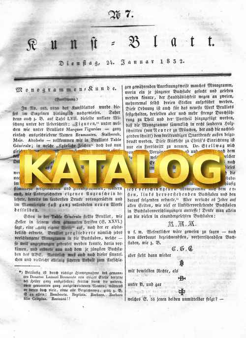 204 Bilder Morgenblatt für gebildete Stände 1832, Januar Seite 31 Bild