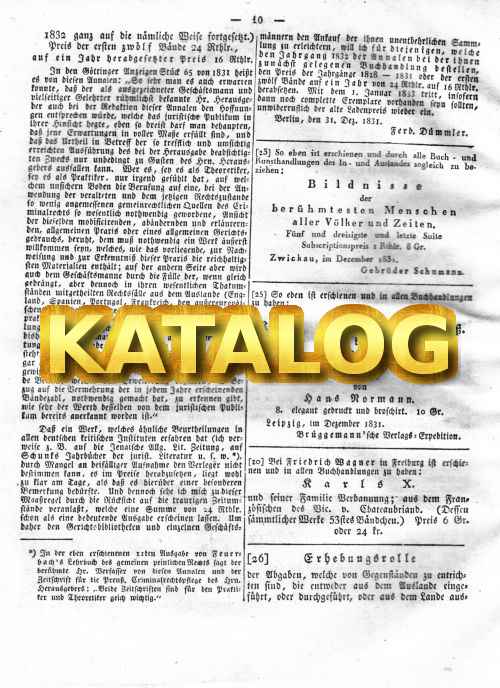 204 Bilder Morgenblatt für gebildete Stände 1832, Januar Seite 37 Bild