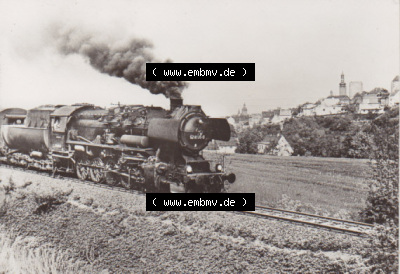 DDR Dampflokomotive aus Deutschland 1980, Baureihe 52.80, Nahgüterzug 100DPI (3) Sammlung