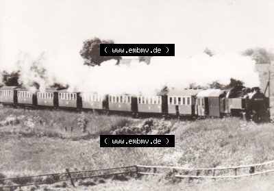 DDR Dampflokomotive aus Deutschland 1975, Bäderbahn Bad Doberan - Ostseebad Kühlungsborn (1) Sammlung