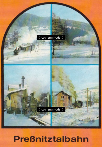 DDR Dampflokomotive aus Deutschland Preßnitztalbahn (1) Sammlung