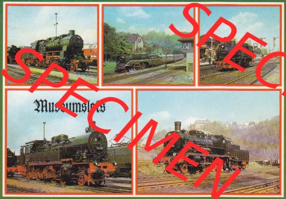 DDR Dampflokomotive aus Deutschland Museumsloks (1) Sammlung