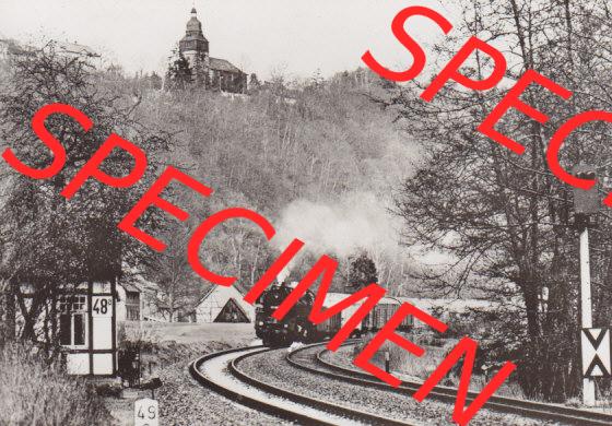DDR Dampflokomotive aus Deutschland 1982, Baureihe 41, Nahgüterzug nach Saalfeld in Orlamünde (1) Sammlung