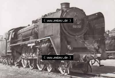 Dampflokomotive aus Deutschland 1930, Deutsches Reich, Baureihe 03, 100DPI (1) Sammlung