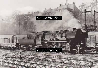 DDR Dampflokomotive aus Deutschland 1982, Baureihe 52.80, Nahgüterzug in Zittau (1) Sammlung