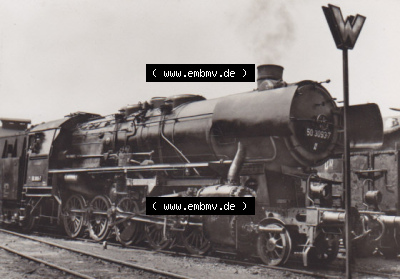 Dampflokomotive aus Deutschland 1938, Baureihe 50, Leistung von 1625 PS (1) Sammlung