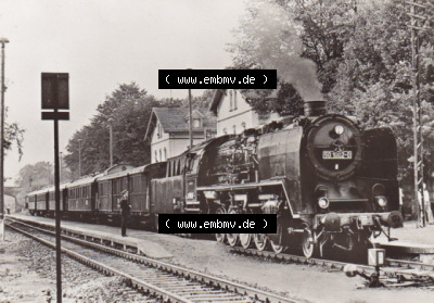 DDR Dampflokomotive aus Deutschland 1980, Baureihe 50, Sonderzug in Lommatzsch (1) Sammlung