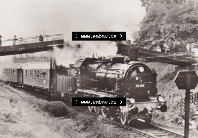 DDR Dampflokomotive aus Deutschland 1979, Baureihe 38.2-3, Sonderzug in Oelsnitz (1) Sammlung