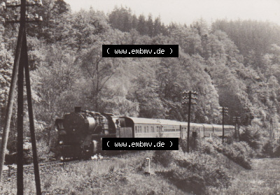DDR Dampflokomotive aus Deutschland 1964, Baureihe 50 im Elstertal (1) Sammlung