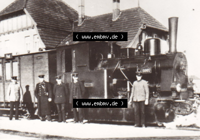 Dampflokomotive aus Deutschland 1914, 2 Bäderbahn Bad Doberan, Ostseebad Kühlungsborn (1) Sammlung