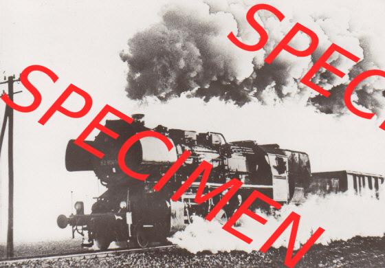DDR Dampflokomotive aus Deutschland 1982, Baureihe 52.80, Nahgüterzug Niederröblingen und Oberröblingen (1) Sammlung