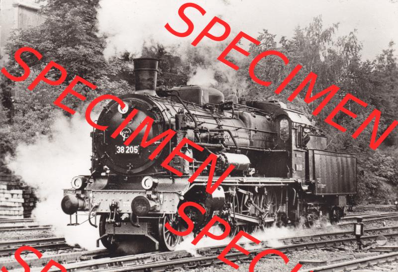 DDR Dampflokomotive aus Deutschland 1979, Baureihe 38.2-3, 100 Jahre Stoilberg 600DPI (1) Sammlung