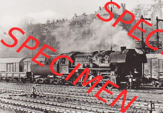 DDR Dampflokomotive aus Deutschland 1982, Baureihe 52.80, Nahgüterzug in Zittau (1) Sammlung
