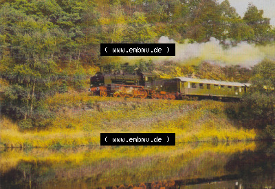 Dampflokomotive aus Deutschland 1980, Museumslokomotive (4) Sammlung