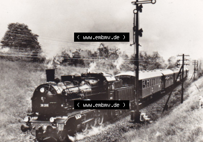 DDR Dampflokomotive aus Deutschland 1979, Baureihe 38.2-3 100 Jahre Stoilberg, Ausfahrt aus Oelsnitz (1) Sammlung