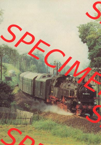 DDR Dampflokomotive aus Deutschland DDR Planet Verlag Berlin, Traditionslokomotive (1) Sammlung