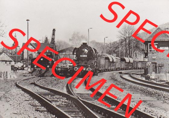 DDR Dampflokomotive aus Deutschland 1982, Baureihe 41 Reko Uhlstädt nach Saalfeld (1) Sammlung