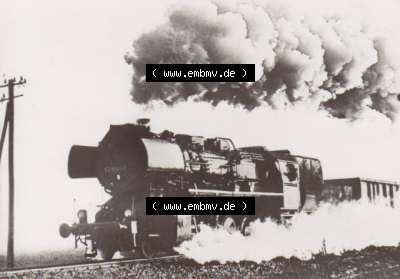 DDR Dampflokomotive aus Deutschland 1982, Baureihe 52.80, Nahgüterzug Niederröblingen und Oberröblingen (1) Sammlung