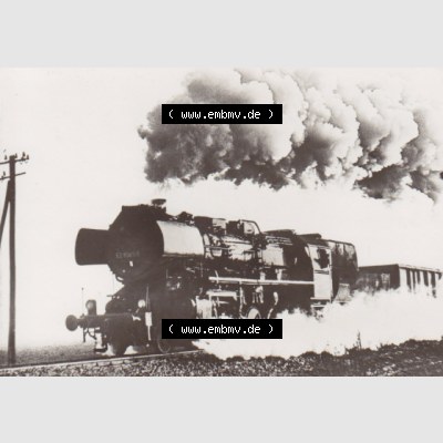 DDR Dampflokomotive aus Deutschland 1982, Baureihe 52.80, Nahgüterzug Niederröblingen und Oberröblingen (1) Sammlung