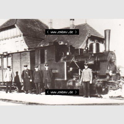 Dampflokomotive aus Deutschland 1914, 2 Bäderbahn Bad Doberan, Ostseebad Kühlungsborn (1) Sammlung