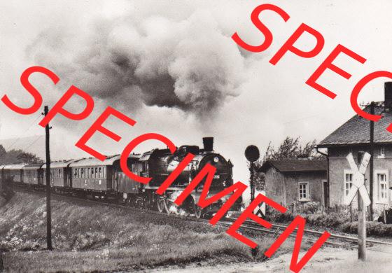 DDR Dampflokomotive aus Deutschland 1979, Baureihe 38.2-3, 100 Jahre Stoilberg, Ausfahrt aus St. Egidien (1) Sammlung