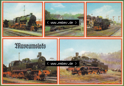 DDR Dampflokomotive aus Deutschland Museumsloks (1) Sammlung